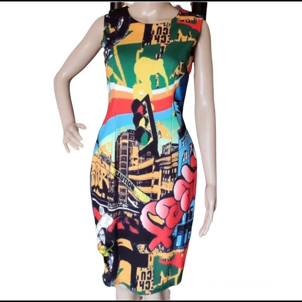 Vintage sleeveless dress size small